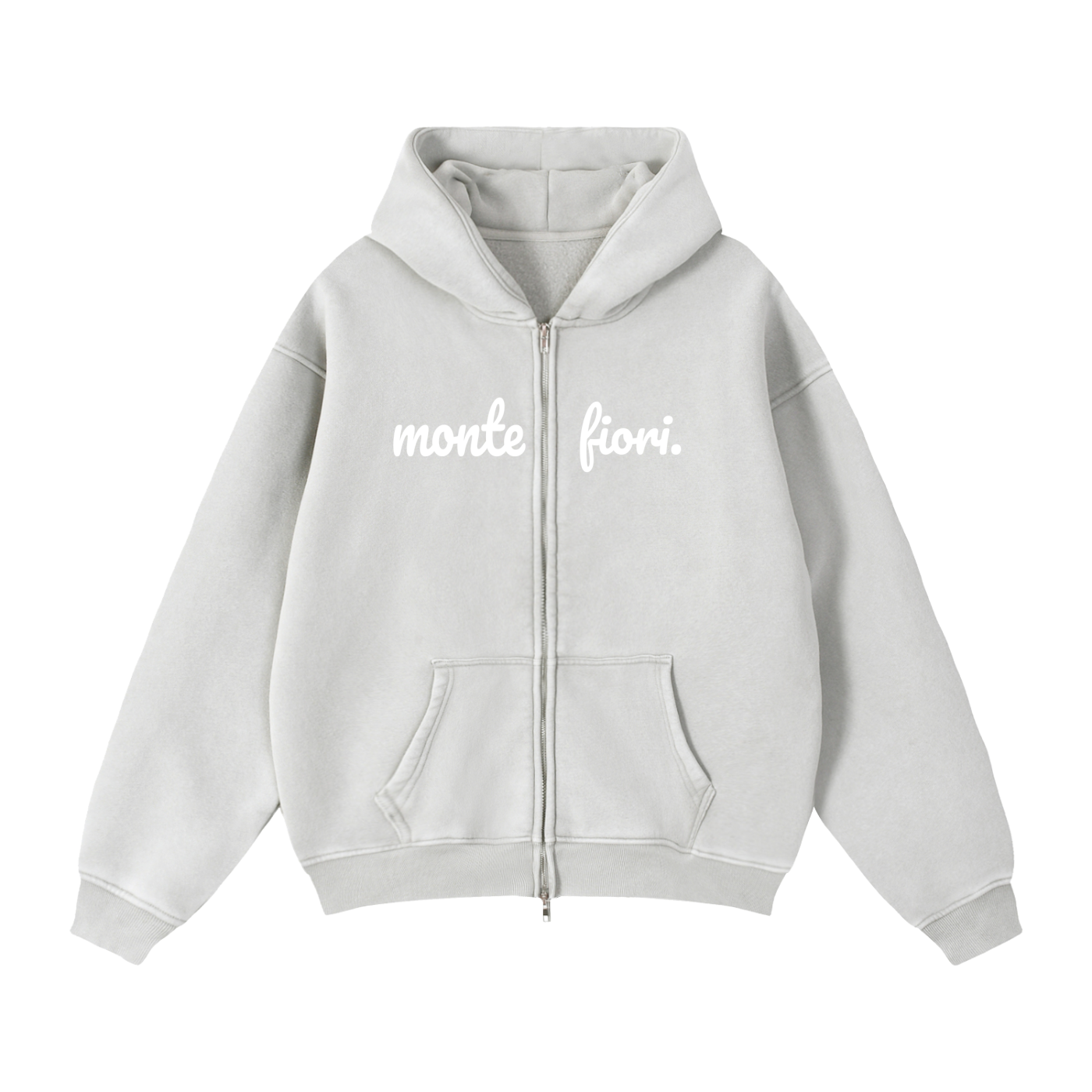 Montefiori Zip-Through Fleece Hoodie