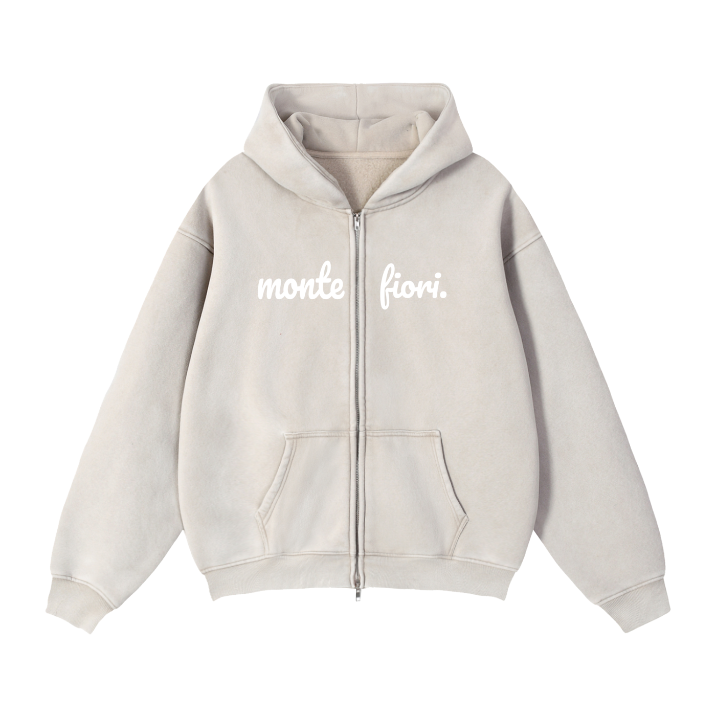 Montefiori Zip-Through Fleece Hoodie