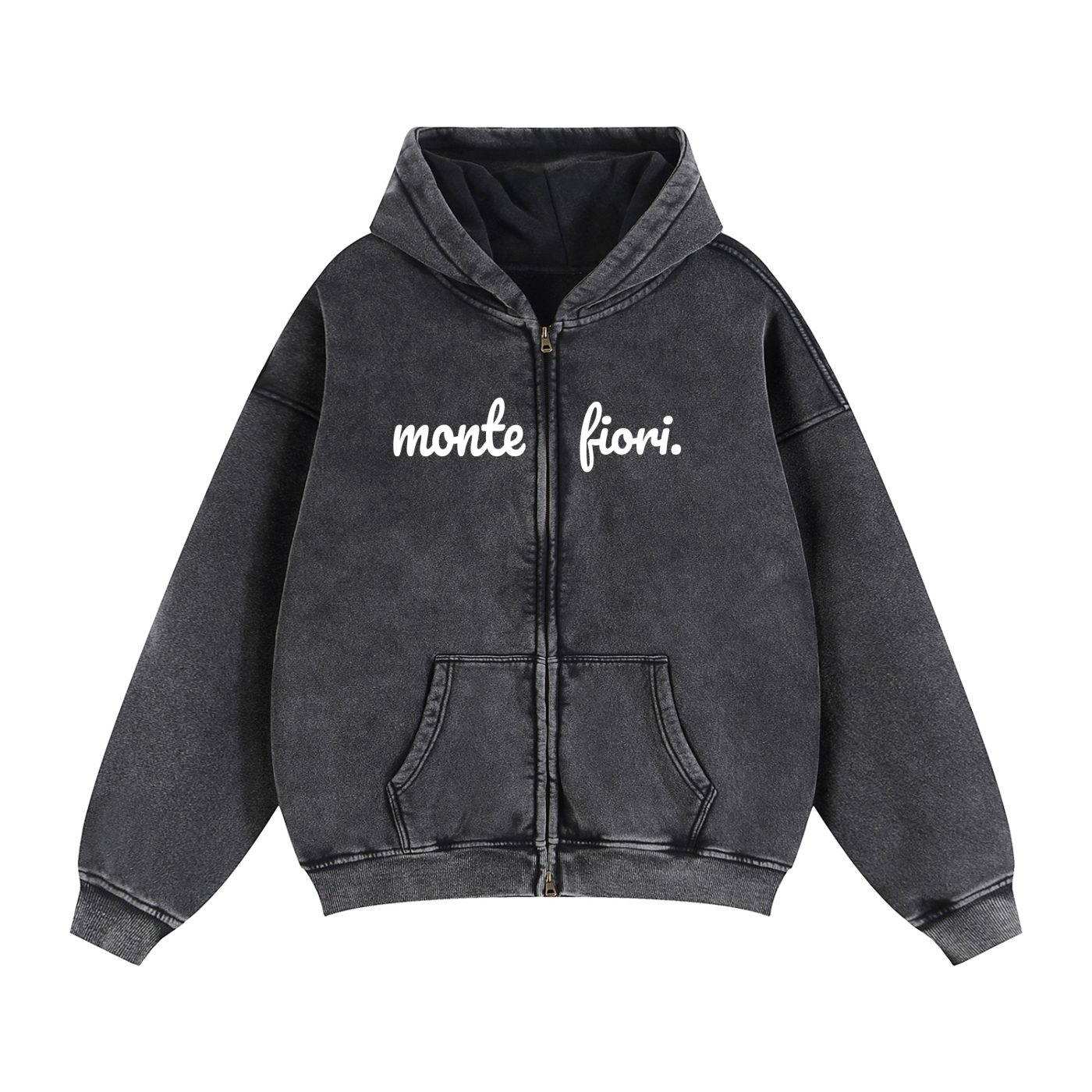 Montefiori Zip-Through Fleece Hoodie